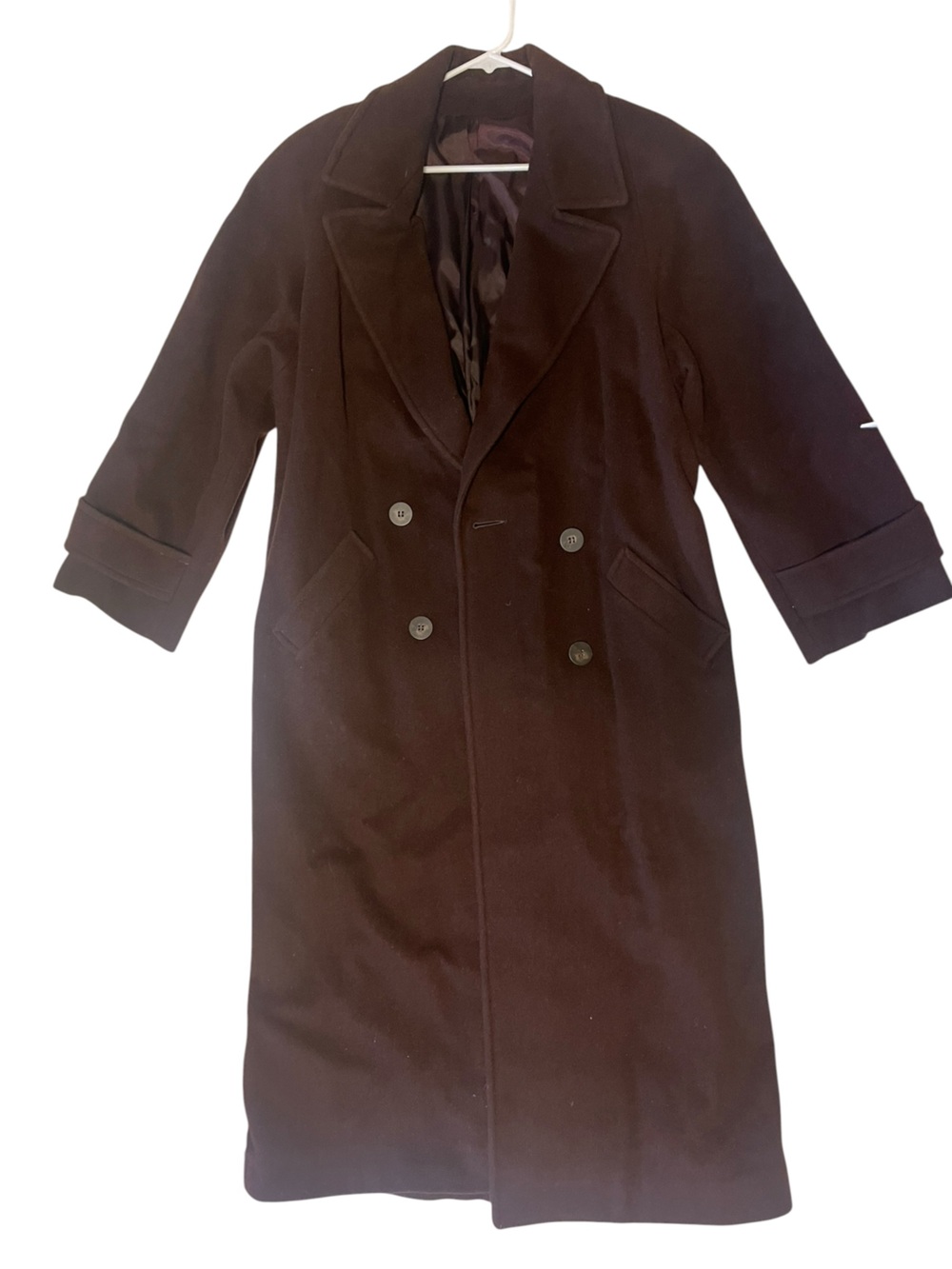 Harold's Double-Breasted Trench Coat in Brown - Picture 1 of 5